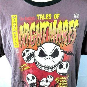 Nightmare Before Christmas Jack Comic Ringer XL